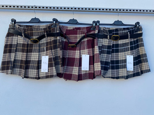 Cordset INES - Completo giacca e gonna a quadri