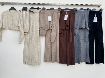 Cordset DOLLY - Completo  3 pezzi , top cardigan e pantalone