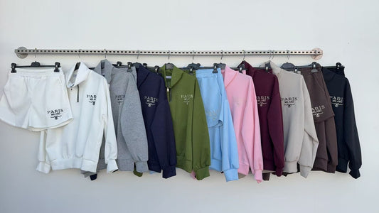 Tuta PARIS - Completo felpa e pantaloncino