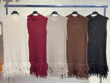 SALDO ABITO ALMA- ABITO CORTO CON FRANGIE SULLA PARTE FINALE